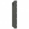 Nogi do stolika kawowego w kształcie litery U 2 szt. Antracyt 70x(30-31) cm Stal