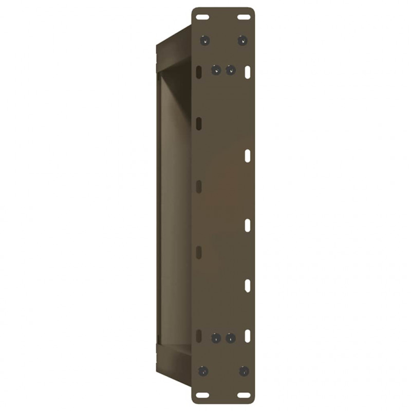 Nogi do stolika kawowego w kształcie litery U 2 szt. Naturalna stal 60x(42-43) cm Stal