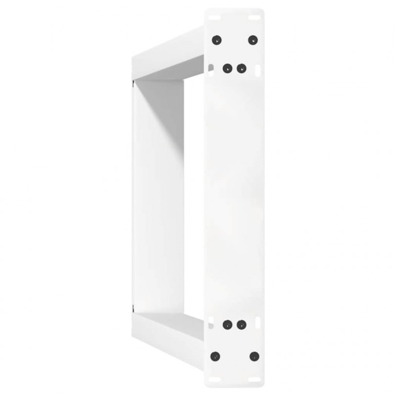 Nogi do stołu konsolowego w kształcie litery U 2 szt. Białe 28x(72-73) cm Stal