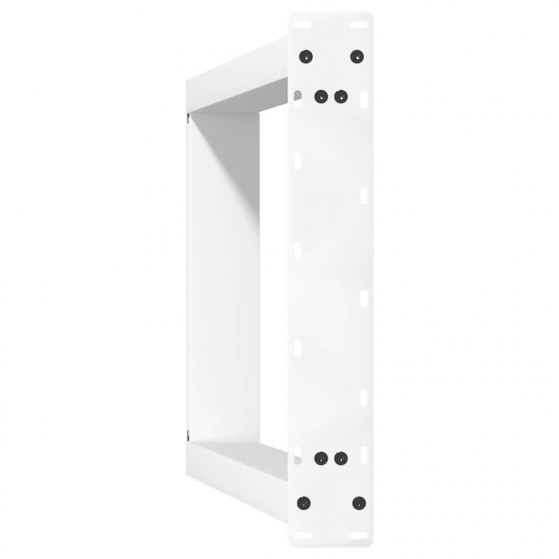 Nogi do stołu jadalnego w kształcie litery U 2 szt. Białe 50x(72-73) cm Stal