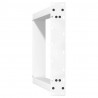 Nogi do stołu jadalnego w kształcie litery U 2 szt. Białe 60x(72-73) cm Stal