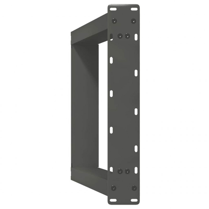 Nogi do stołu jadalnego w kształcie litery U 2 szt. Antracyt 60x(72-73) cm Stal