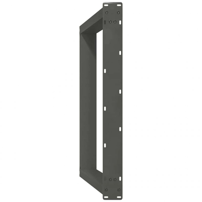 Nogi do stołu jadalnego w kształcie litery U 2 szt. Antracyt 70x(72-73) cm Stal