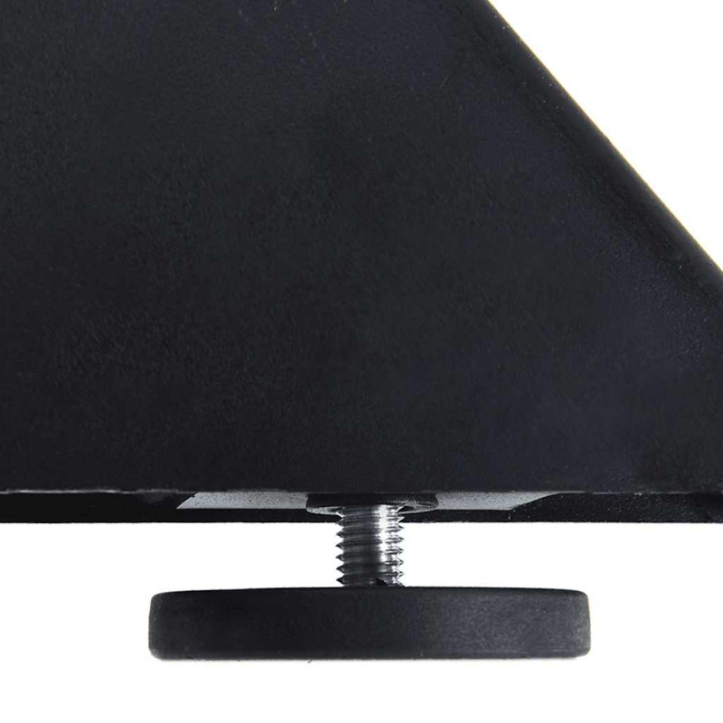 Noga stolika kawowego Pająk Kształt Antracyt 98x58x(42-43) cm Stal