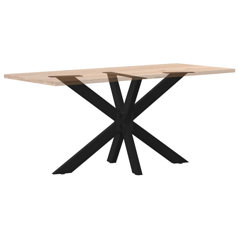 Noga do stołu jadalnego Spider Shape Czarny 120x68x(72-73) cm Stal