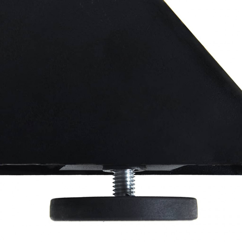 Noga do stołu jadalnego Spider Shape Czarny 120x68x(72-73) cm Stal