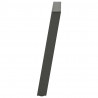 Nogi do stołu jadalnego w kształcie litery U 2 szt. Antracyt 80x(72-73) cm Stal