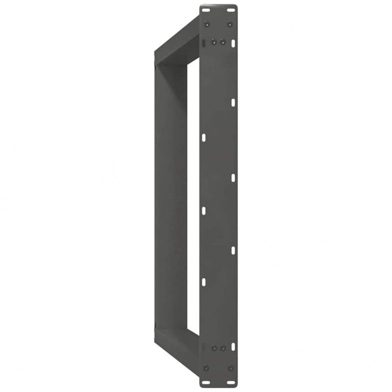 Nogi do stołu jadalnego w kształcie litery U 2 szt. Antracyt 80x(72-73) cm Stal