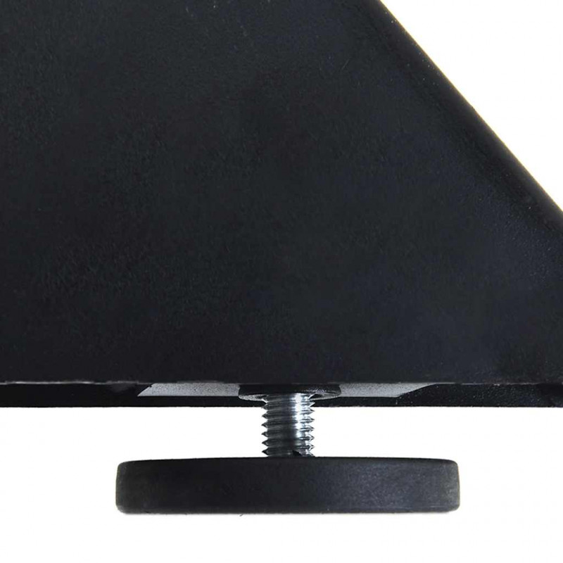 Noga do stołu jadalnego Pająk kształt antracyt 120x68x(72-73) cm stal