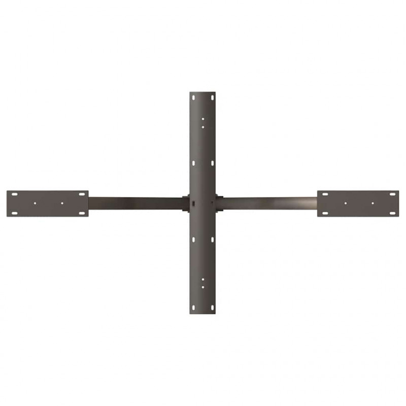 Noga do stołu jadalnego Spider Shape Czarny 120x68x(72-73) cm Stal
