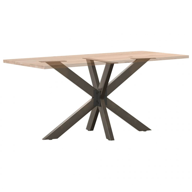 Noga do stołu jadalnego Spider Shape Czarny 120x68x(72-73) cm Stal