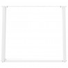 Nogi do stołu jadalnego w kształcie litery U 2 szt. Białe 90x(72-73) cm Stal