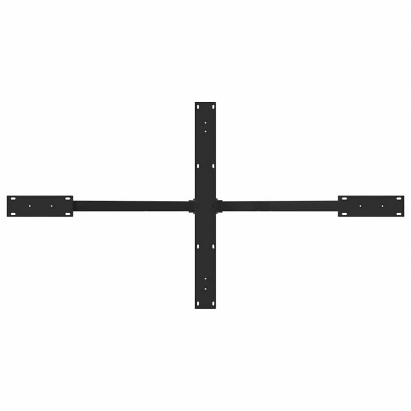 Noga do stołu jadalnego Spider Shape Czarny 150x78x(72-73) cm Stal