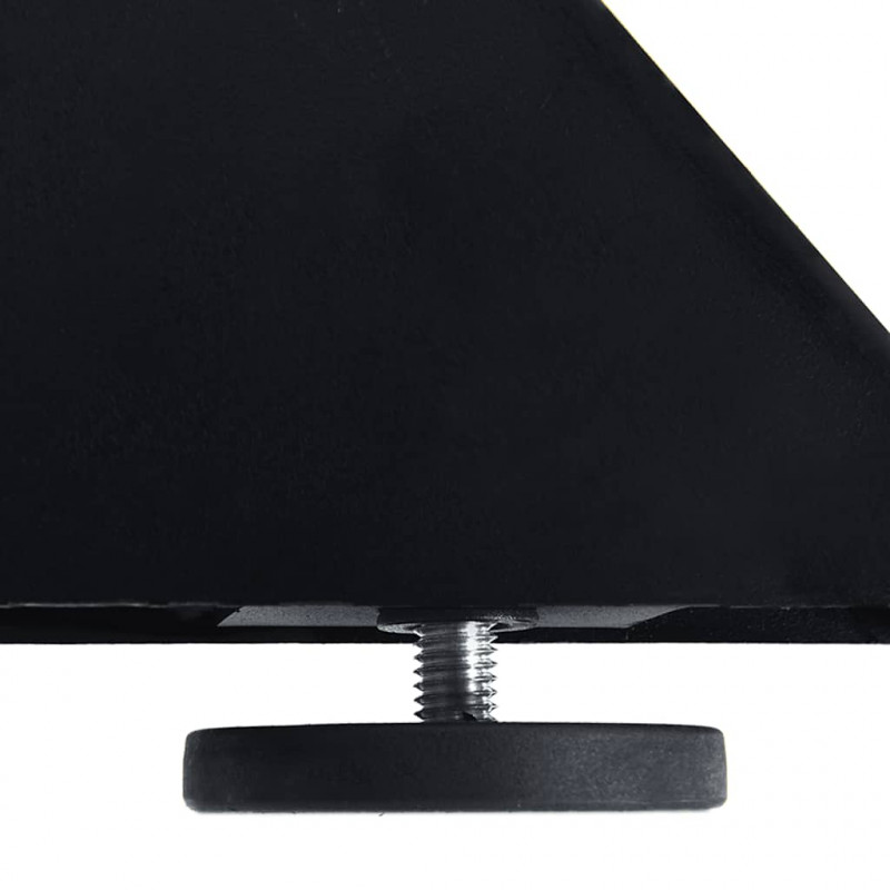 Noga do stołu jadalnego Spider Shape Czarny 150x78x(72-73) cm Stal