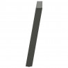 Nogi do stołu jadalnego w kształcie litery U 2 szt. Antracyt 90x(72-73) cm Stal