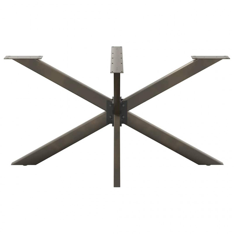 Noga do stołu jadalnego Spider Shape Czarny 150x78x(72-73) cm Stal