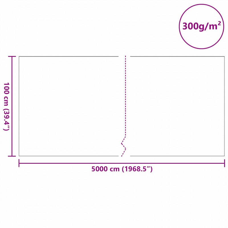 Polar do stawu Szary 1 x 50 m Poliester i Bawełna