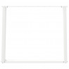 Nogi do stołu jadalnego w kształcie litery U 2 szt. Białe 100x(72-73) cm Stal