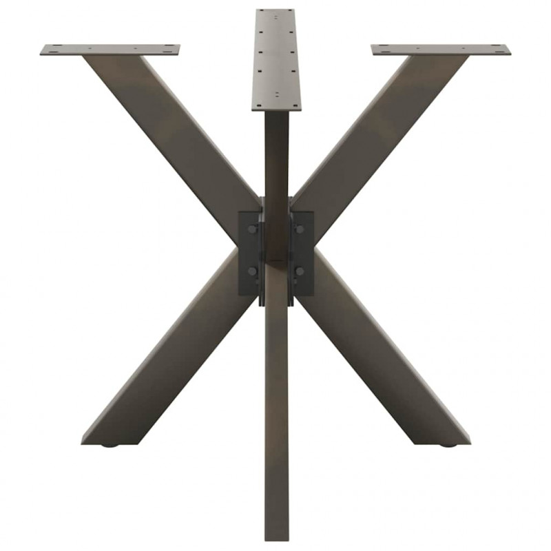 Noga do stołu jadalnego Spider Shape Czarny 85x85x(72-73) cm Stal