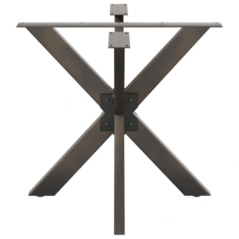 Noga do stołu jadalnego Spider Shape Czarny 85x85x(72-73) cm Stal