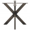 Noga do stołu jadalnego Spider Shape Czarny 85x85x(72-73) cm Stal