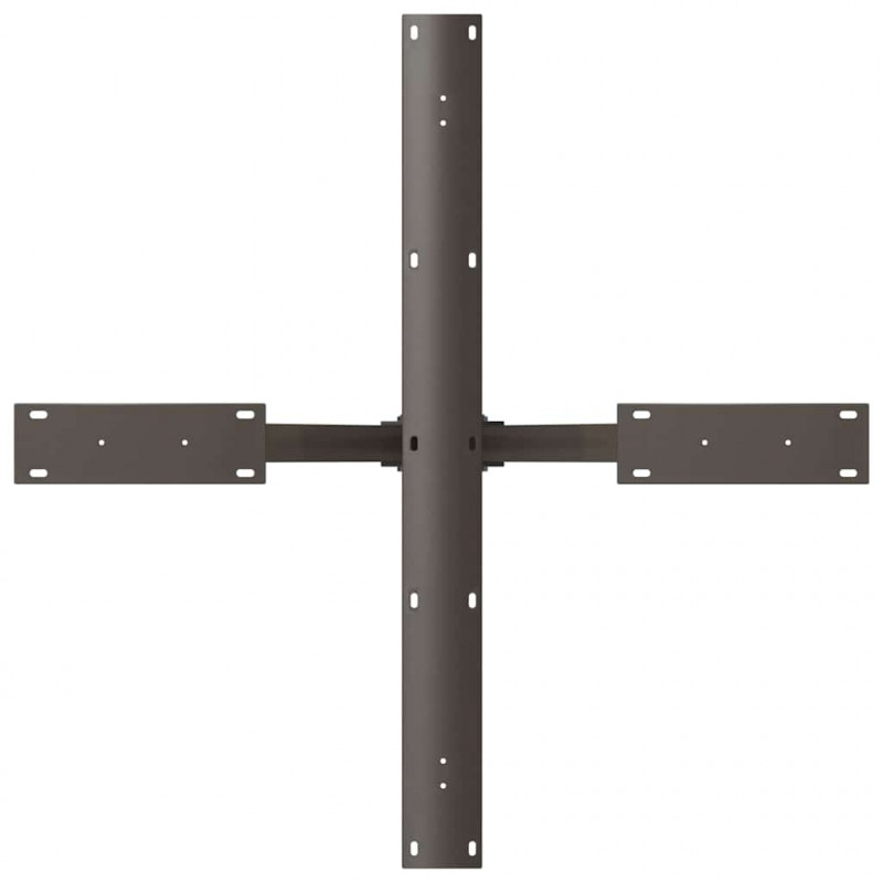 Noga do stołu jadalnego Spider Shape Czarny 85x85x(72-73) cm Stal