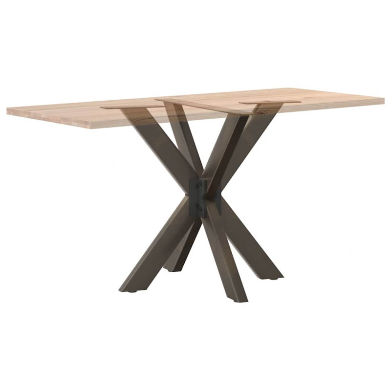 Noga do stołu jadalnego Spider Shape Czarny 85x85x(72-73) cm Stal