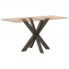 Noga do stołu jadalnego Spider Shape Czarny 85x85x(72-73) cm Stal