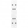 Nogi do stolika kawowego w kształcie litery A 2 szt. Białe 30x(30-31) cm Stal