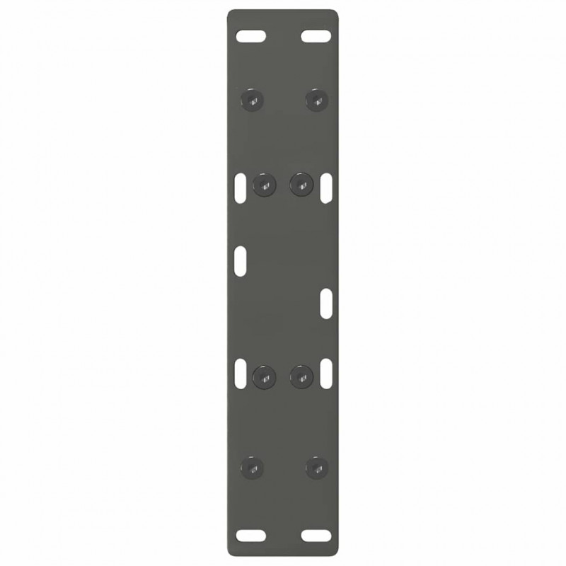 Nogi do stolika kawowego w kształcie litery A 2 szt. Antracyt 30x(30-31) cm Stal