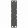 Nogi do stolika kawowego w kształcie litery A 2 szt. Antracyt 30x(30-31) cm Stal