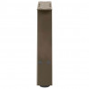 Nogi do stolika kawowego w kształcie litery A 2 szt. 30x(30-31) cm Stal