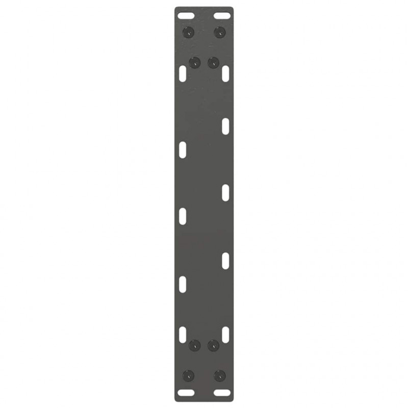 Nogi do stolika kawowego w kształcie litery U 2 szt. Antracyt 30x(30-31) cm Stal