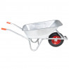 Taczka, 90 L, 150 kg, galwanizowana stal i plastik