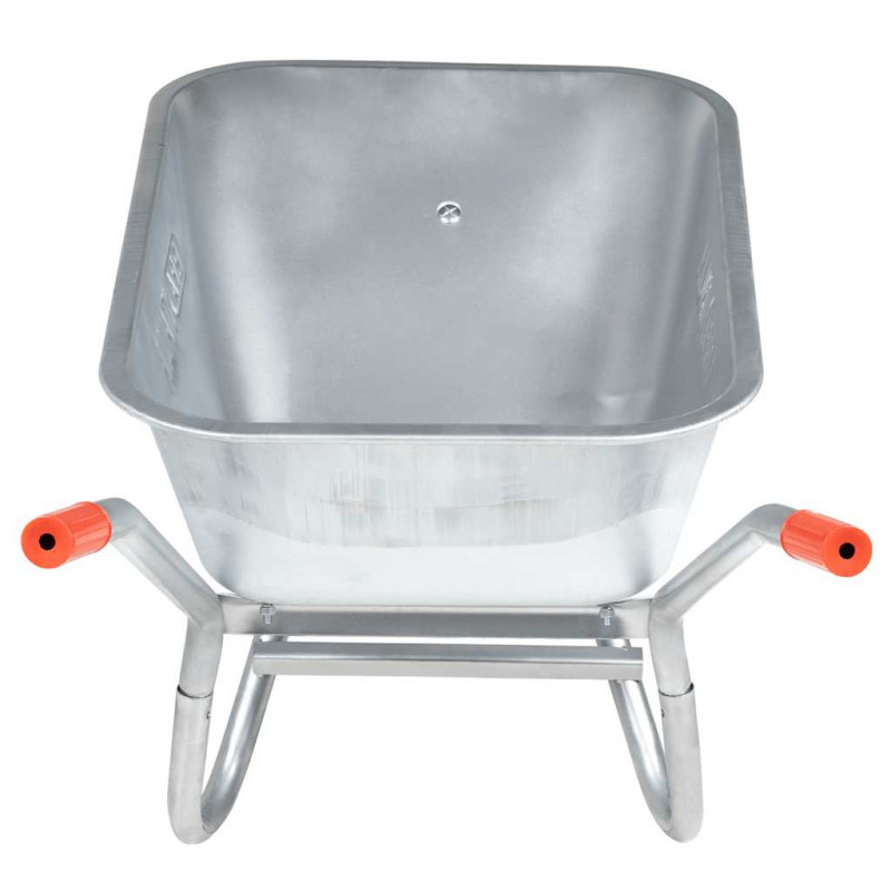 Taczka, 90 L, 150 kg, galwanizowana stal i plastik