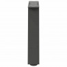 Nogi do stolika kawowego w kształcie litery A 2 szt. Antracyt 40x(30-31) cm Stal