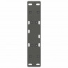 Nogi do stolika kawowego w kształcie litery A 2 szt. Antracyt 40x(30-31) cm Stal