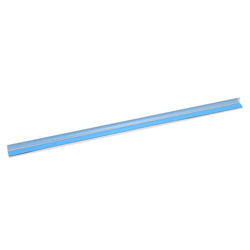Listwy schodowe 30 pcs Srebrny 67 x 3.5 x 3 cm Aluminium