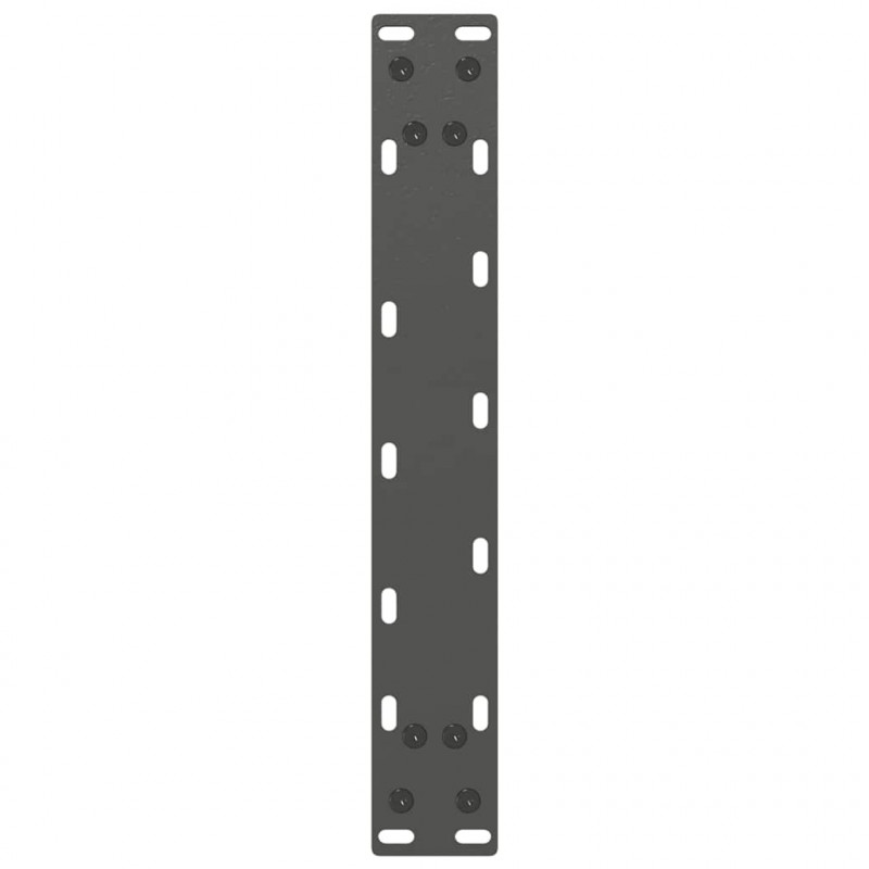 Nogi do stolika kawowego w kształcie litery U 2 szt. Antracyt 40x(30-31) cm Stal