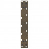 Nogi do stolika kawowego w kształcie litery U 2 szt. Naturalna stal 40x(30-31) cm Stal