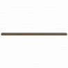 Listwy schodowe 30 pcs Brązowy 67 x 3.5 x 3 cm Aluminium