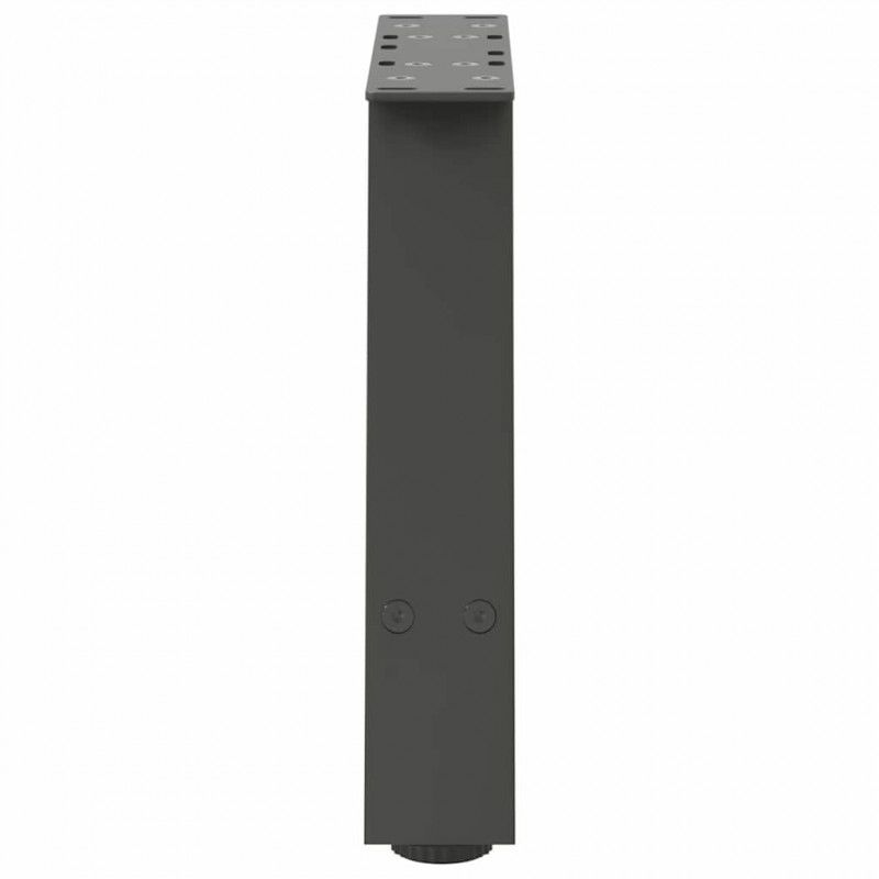 Nogi do stolika kawowego w kształcie litery A 2 szt. Antracyt 50x(30-31) cm Stal