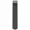 Nogi do stolika kawowego w kształcie litery A 2 szt. Antracyt 50x(30-31) cm Stal