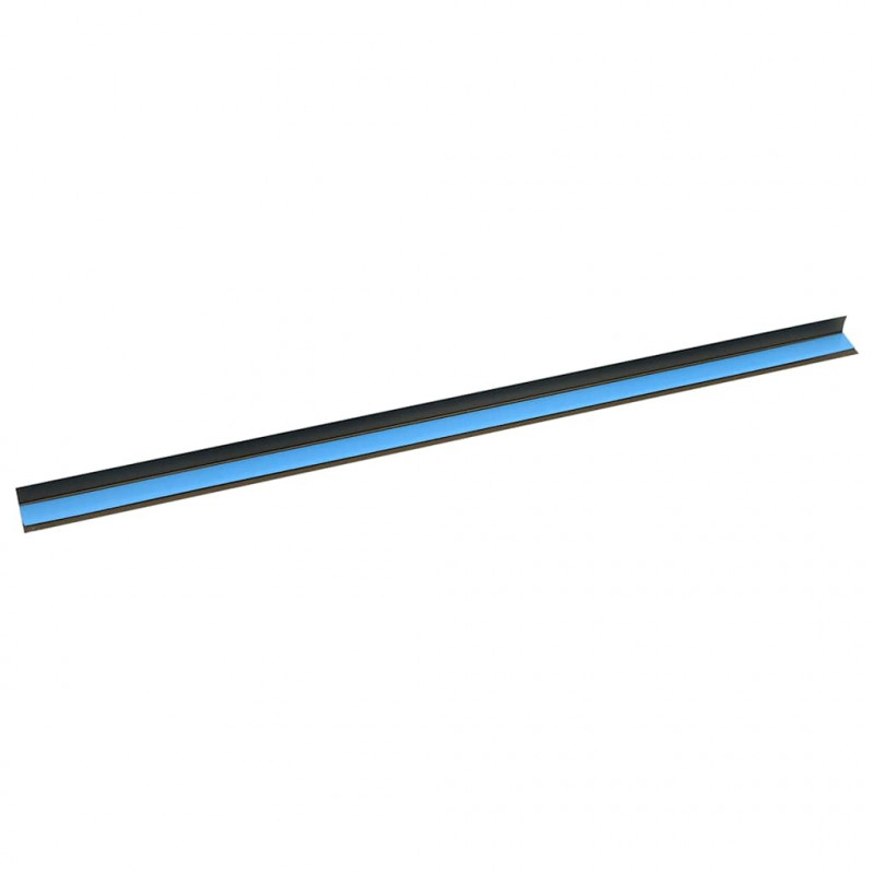 Listwy schodowe 30 pcs Brązowy 67 x 3.5 x 3 cm Aluminium