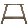 Nogi do stolika kawowego w kształcie litery A 2 szt. 50x(30-31) cm Stal