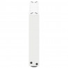 Nogi do stolika kawowego w kształcie litery U 2 szt. Białe 50x(30-31) cm Stal