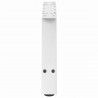 Nogi do stolika kawowego w kształcie litery A 2 szt. Białe 60x(30-31) cm Stal