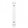Nogi do stolika kawowego w kształcie litery A 2 szt. Białe 60x(30-31) cm Stal