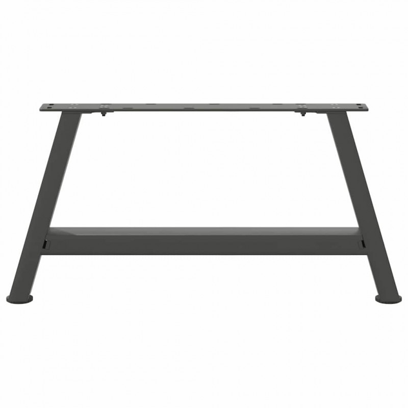 Nogi do stolika kawowego w kształcie litery A 2 szt. Antracyt 60x(30-31) cm Stal