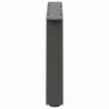 Nogi do stolika kawowego w kształcie litery A 2 szt. Antracyt 60x(30-31) cm Stal